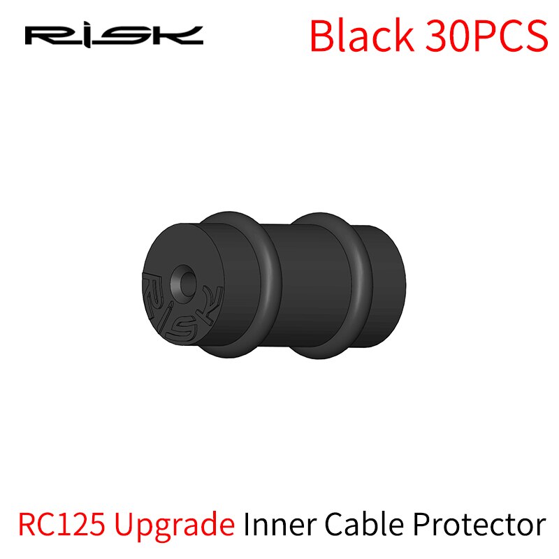 Risico transparante fietsrem shifter siliconen o-ring shifter binnenleiding afdekking wrijving vermijden achthoekige o-ring fietsaccessoires: 3