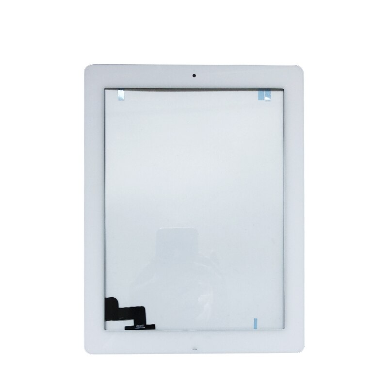 Voor iPad 2 A1395 A1396 A1397 Touch Screen Digitizer Sensor Glas Panel Tablet Vervanging Voor iPad 2 Scherm Met Home knop