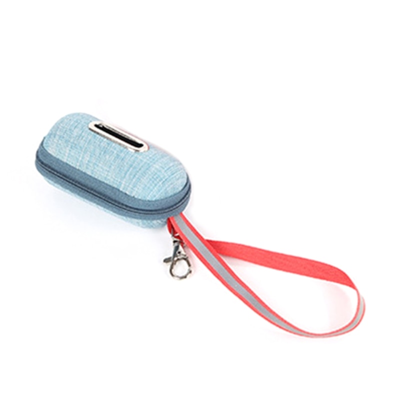 Poche portative de support de sacs de ramassage de chiot de distributeur de sac de merde de chien de compagnie avec la boîte à ordures de déchets de nettoyage de corde