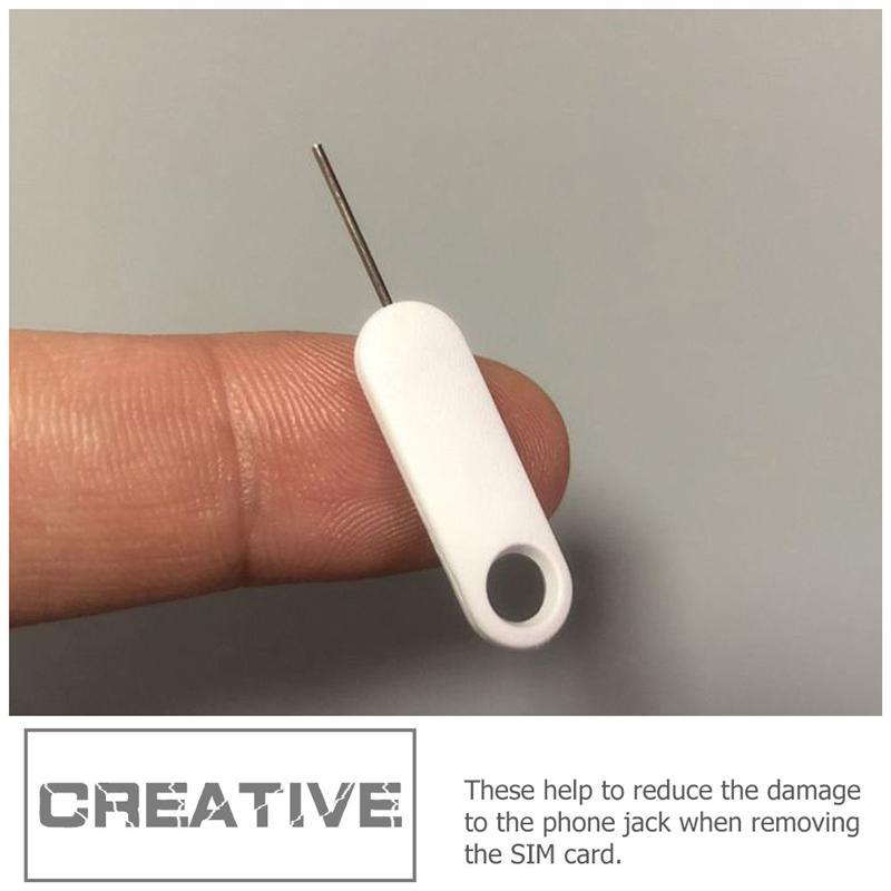 20Pcs Eject Sim Card Tray Open Pin Needle Key Tool For Universal Mobile Phone For iPhone 12 For SamSung