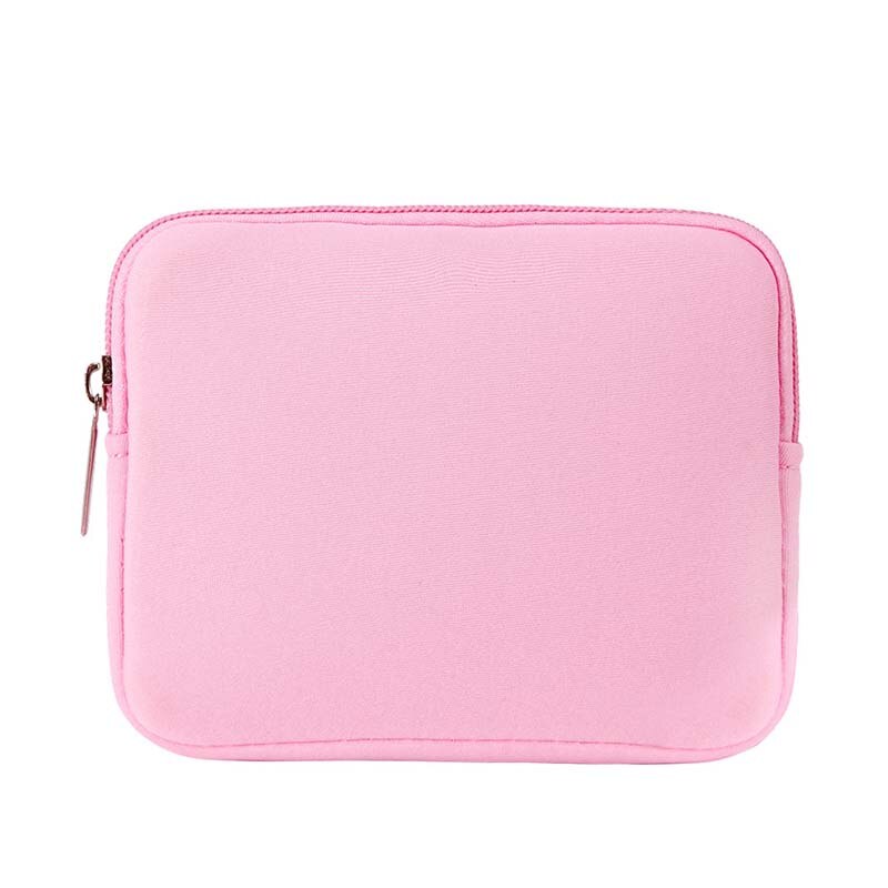 netbook, funda para portátil, funda de bolsillo para ordenador de mujer y hombre, funda de 16x13x2cm para Notebook, organizador de ordenador, bolsas con cremallera: Rosa