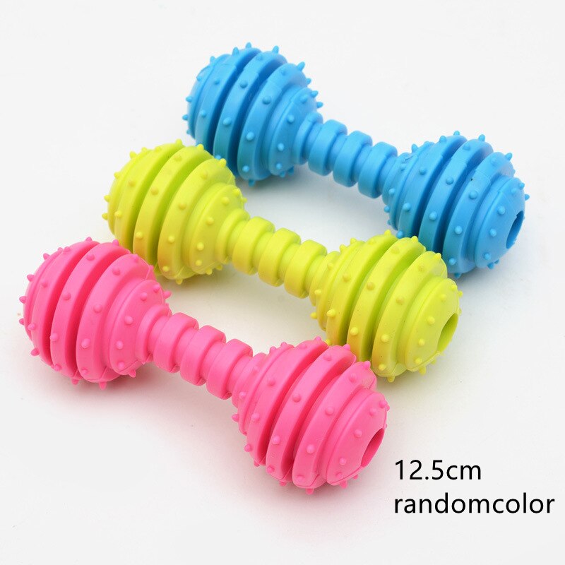 Brinquedos para animais de estimação para Cães de Pequeno Porte de Borracha Resistência Ao Morder Brinquedo Do Cão Dentes Limpeza Mastigar Brinquedos De Treinamento Suprimentos Para Animais de Estimação do Filhote de Cachorro Cães gatos: G