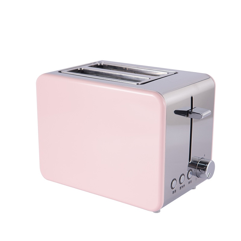 220V Toaster Small Stainless Steel Toaster Automatic Home Breakfast Toaster