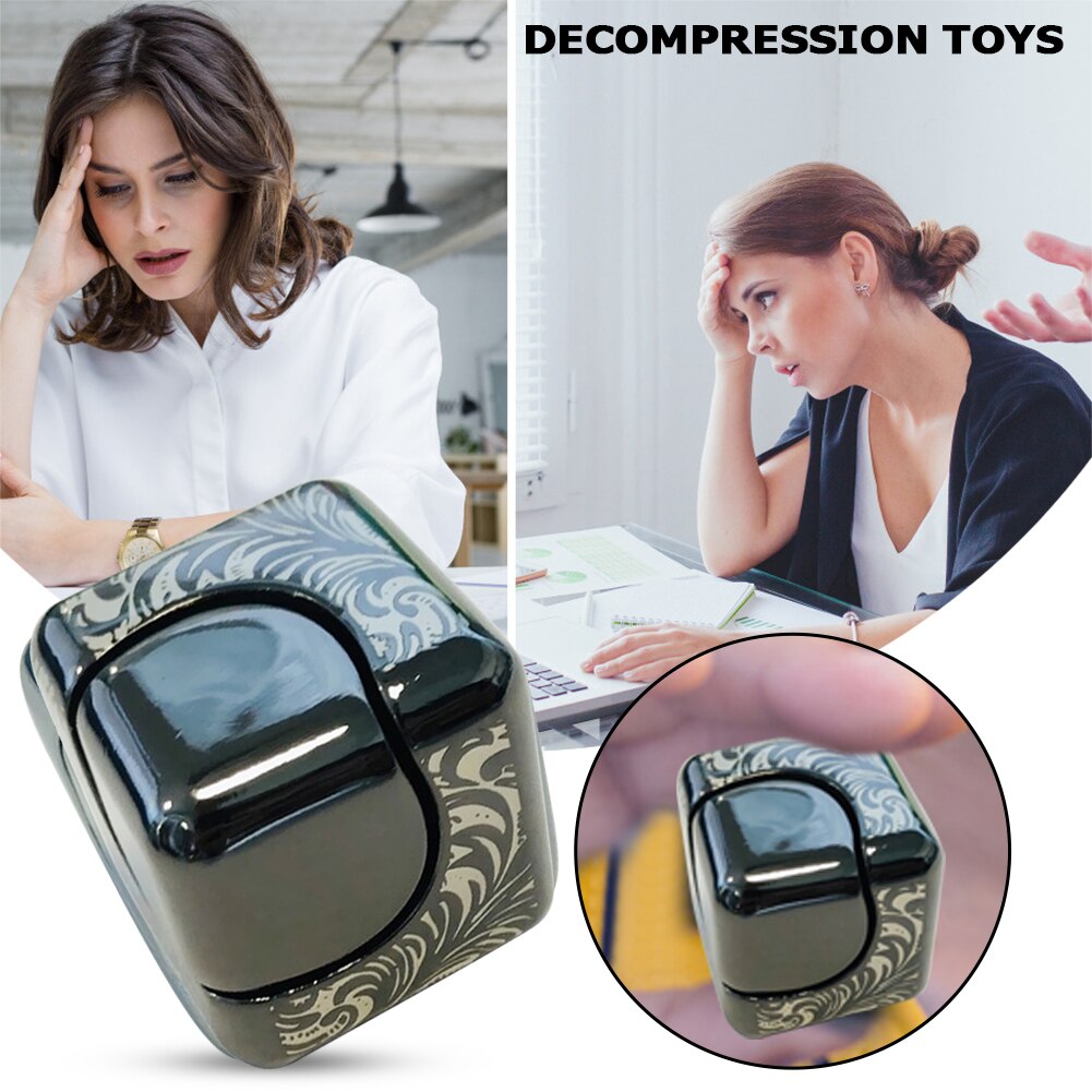 Tol Dobbelstenen Kubus Anti-Angst Vingertop Speelgoed Hand Fidget Spinner Vroeg Leren Vent Speelgoed Desktop Game