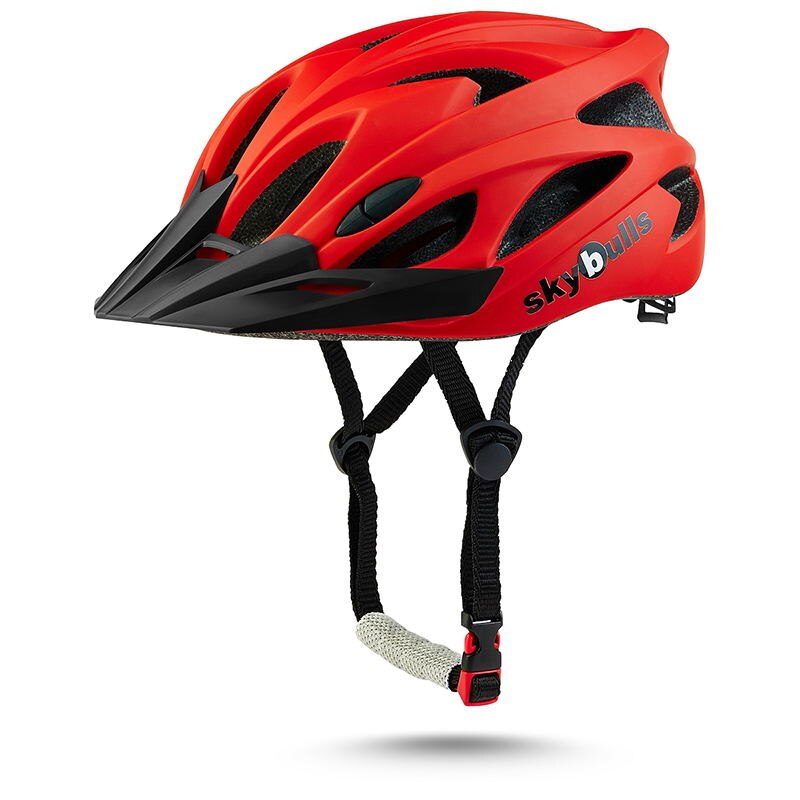 Skybulls Fietshelm Ultralight Fietshelmen voor Mannen Ademend Fietshelm Integraal gegoten Road Mountainbike Helm: TK000C-M