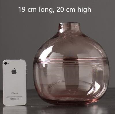 stained glass vase, home office restaurant table decoration , Nordic modern vase