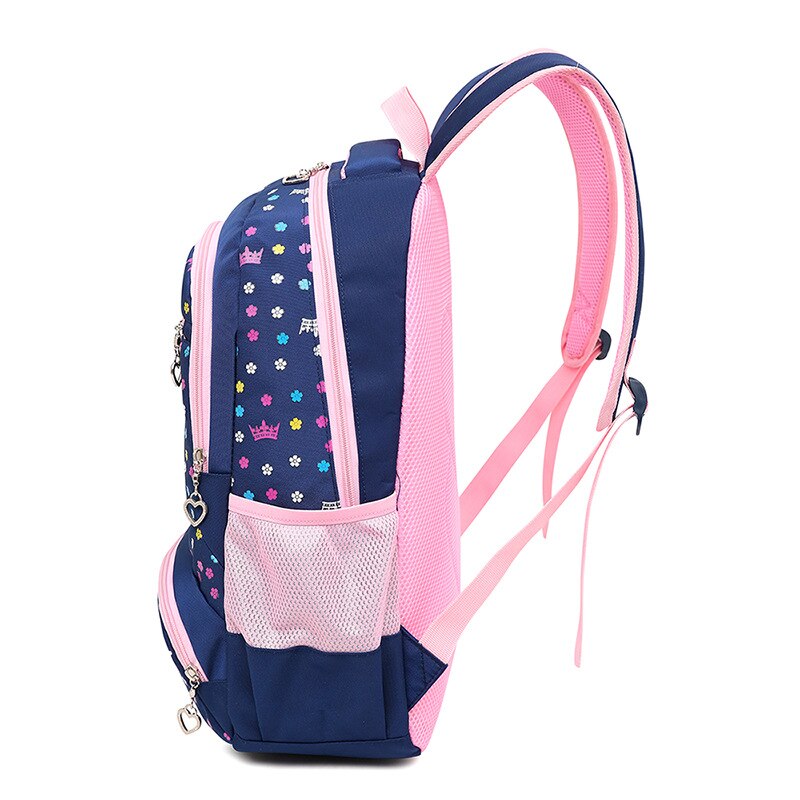 Kinderen Schooltas Dot Printing School Tassen Voor Meisjes Orthopedische Rugzak Prinses School Rugzak Kids Satchel Mochila Infantil