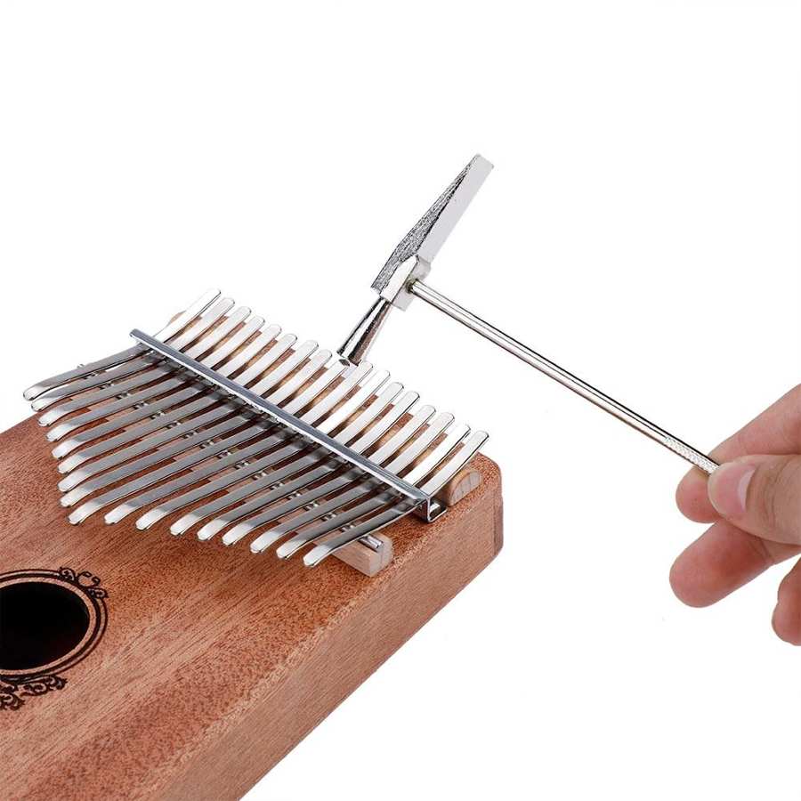 Kalimba Mbira Thumb Piano Thumb Musical Piano 17 Keys Thumb Piano for Family