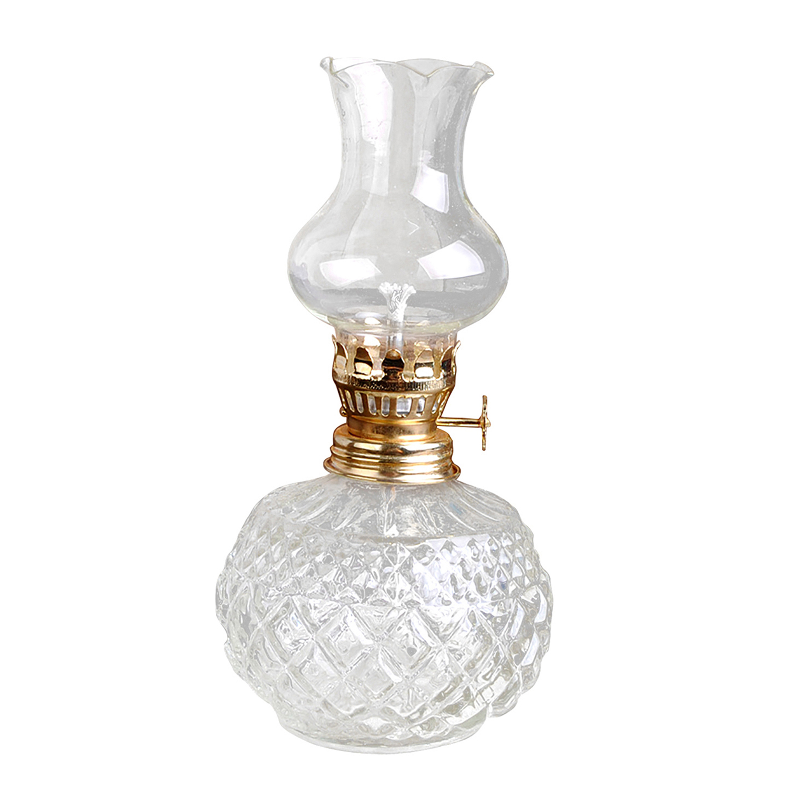 Oil Lamp Replacement Burner Oil Lamp Chimney Holder for Retro Style Oil Lamp Desktop Oil Light Burner Holder Adjustable