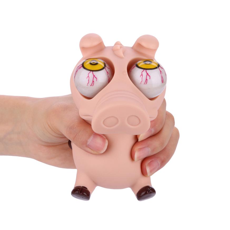 Jumbo Squishy Pop Out Stress Reliever Mooie Varken Squish Vent Langzaam Stijgende Squishy Stress Antistress Speelgoed Voor Kids