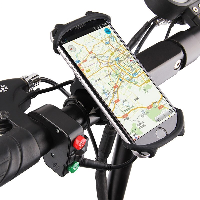 Fahrrad Telefon Holderfor IPhone Samsung Verstellbare Universal- Fahrrad Lenker Bindung Stand Halterung 360 Grad Drehung
