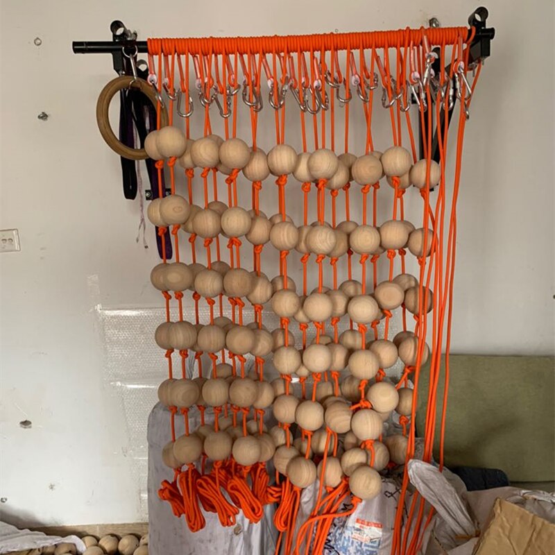 Training Arm Muscles Pull Up Balls Hand Grip Strength Ball Climbing Rope And Ball For Wrist Finger Strength F1055