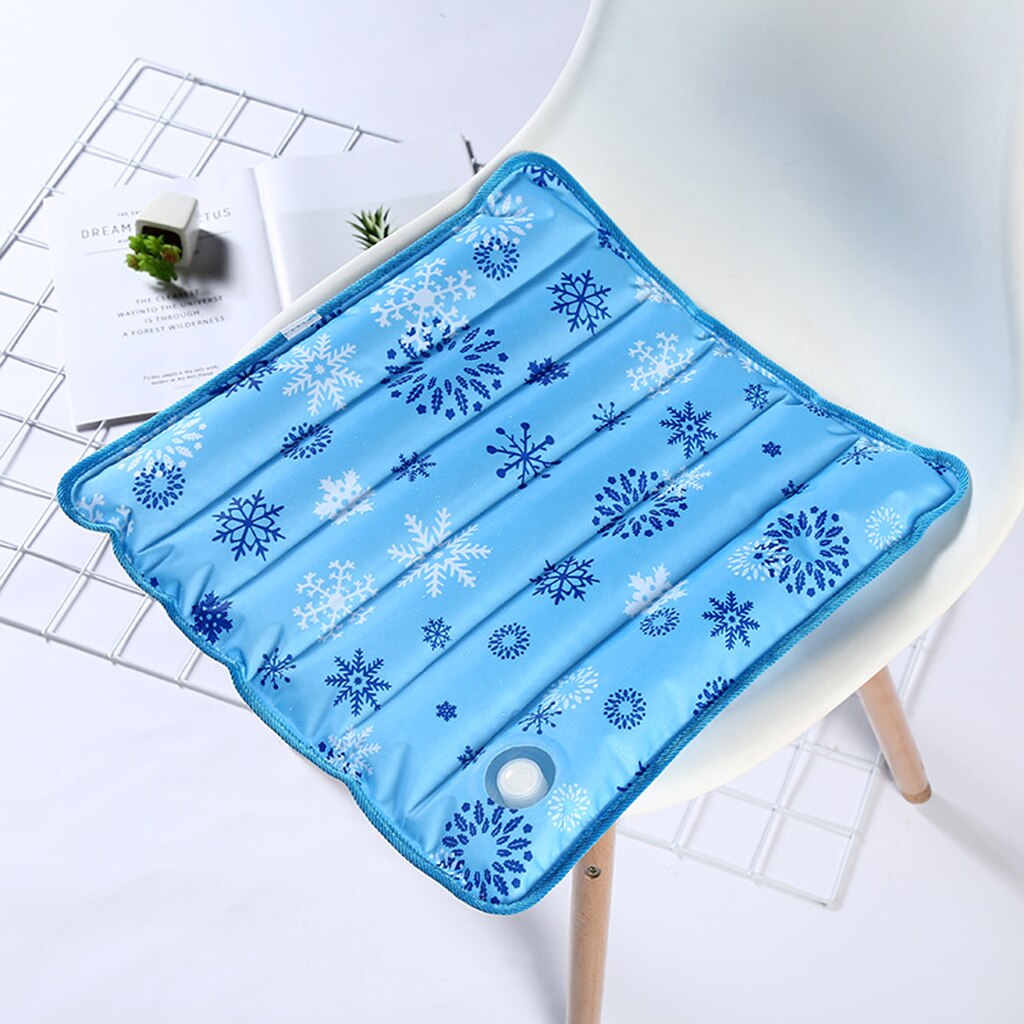 Square Cooling Gel Mat for Summer, Portable Cold Pad Cushion for Home, Car, Office, Travel, Wheelchair Seat