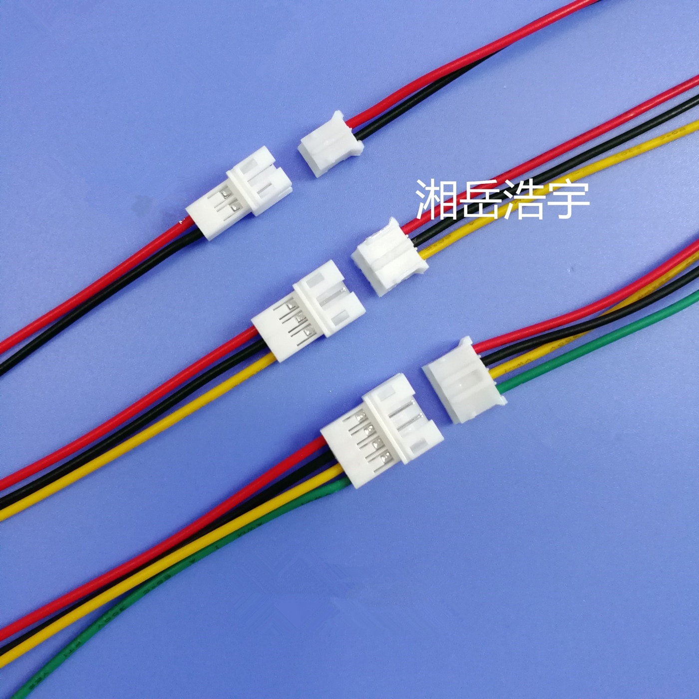 5 Sets Mini Micro 2.0 PH Connector Man Vrouw 2/3/4/5/6-Pin plug Met Draden Kabels Socket 100 MM 26AWG