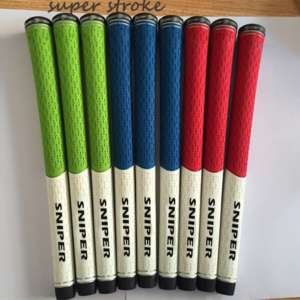 In  ss 13 stuks/partij standaard en middelgrote rubberen golfijzergrepen golfclubgrepen: Meerkleurige middelgrote