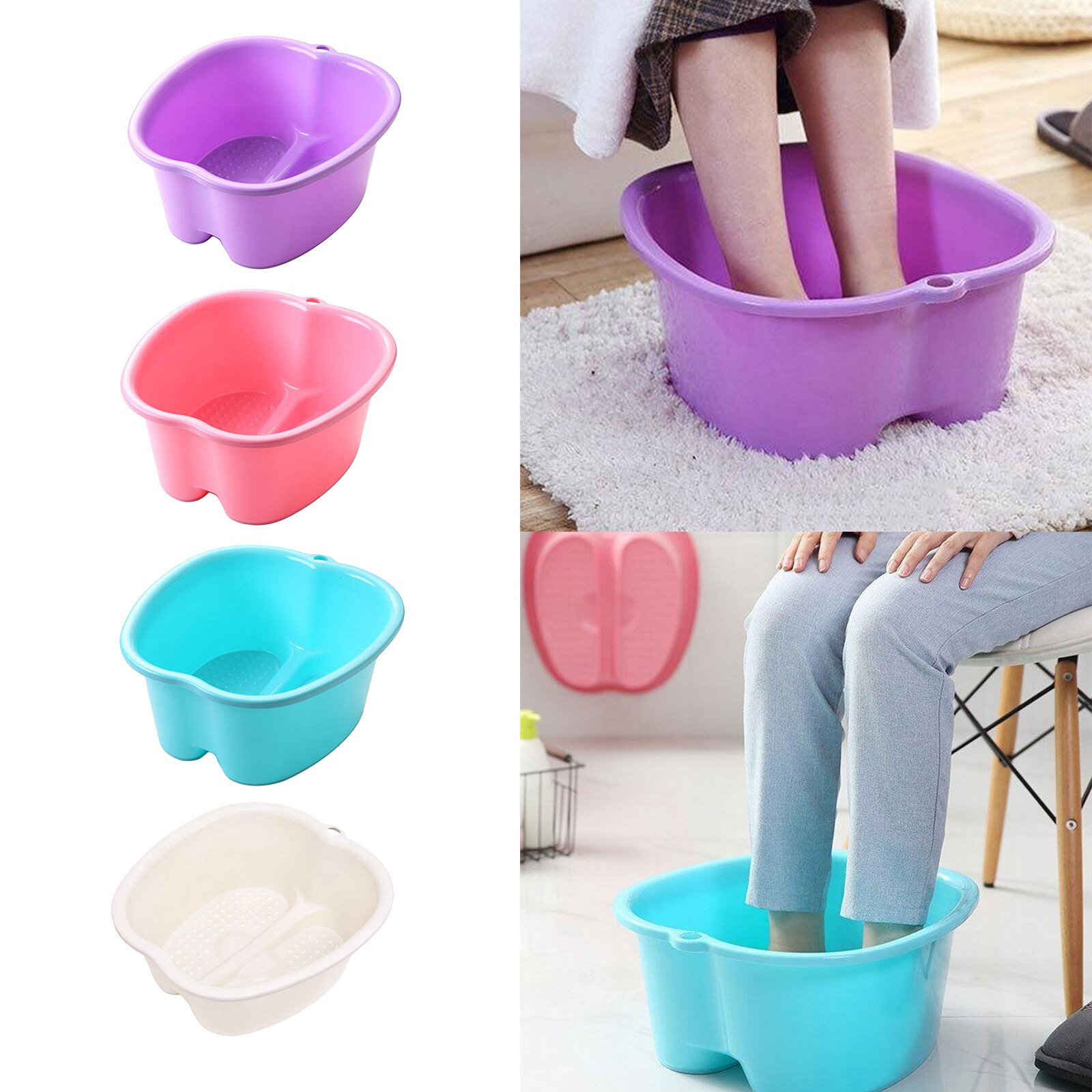 Bassin de bain pour tremper les pieds, grande taille, pour maman