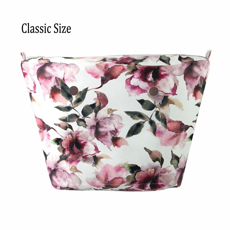 Classic \ Mini Kleurrijke inner insert interieur Voering Rits Waterdichte Zak voor obag o tas EVA vrouwen handtas accessoires: Classic  4