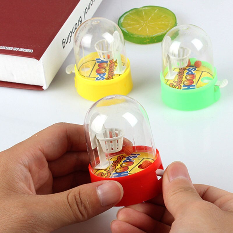 Mini Finger Basketball Machine Toys Funny Gadgets Handheld Shooting Toy Balls Outdoor Sports Anti-stress Toys