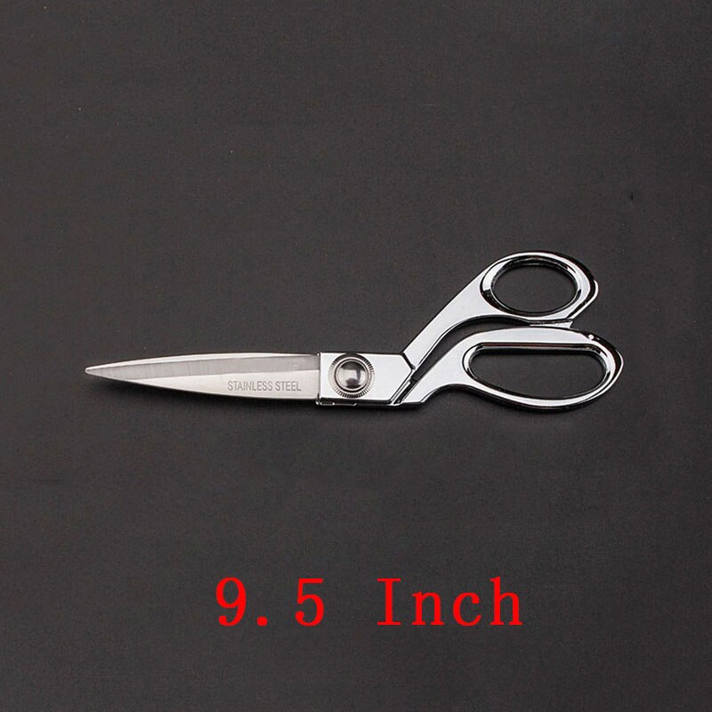 Pulaqi Gold Scissors Sewing Cut Craft Fabric Dressmaking Scissor Upholstery Tool Textile Leather denim Cutter Tailor Shear: 3P-JD009M