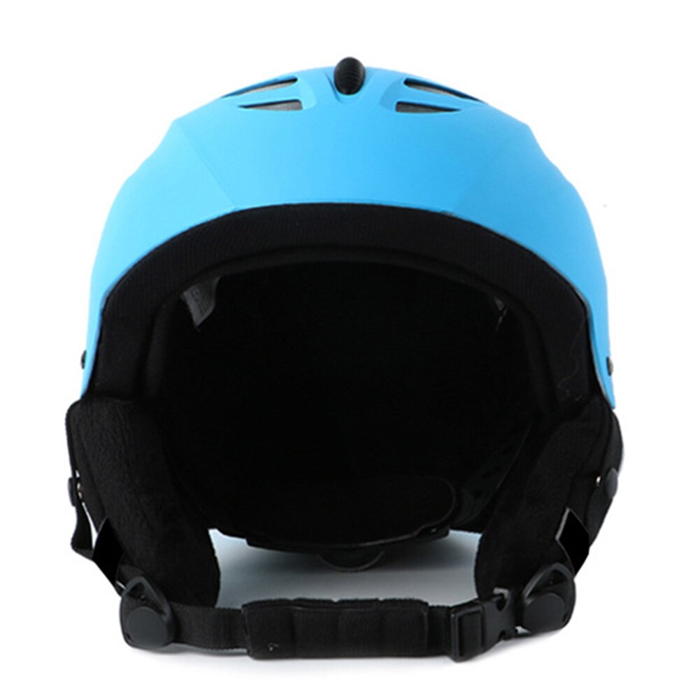 Enfants Ski casque sécurité demi couvert Anti choc intégralement moulé réglable Snowboard respirant extérieur boucles Sports