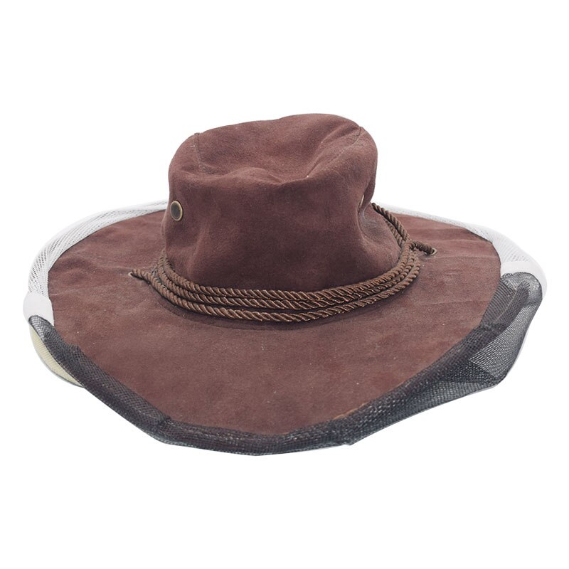 Beekeeping Cowboy Hat Beekeeping Protector Cap Beekeeper Fly Insect Net Cowboy Comfortable Anti bee Hat Beehive Tool