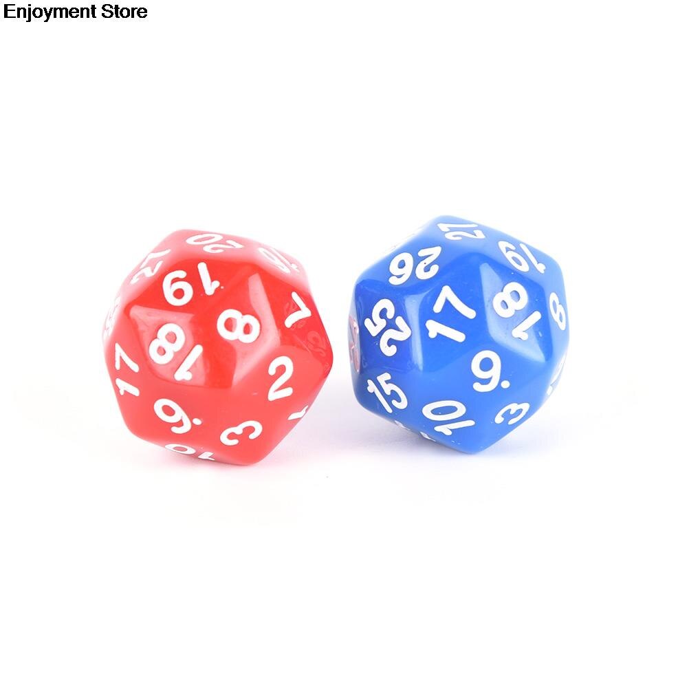 1PC 5 couleurs 25mm 30 dés dés dés en plastique de dés