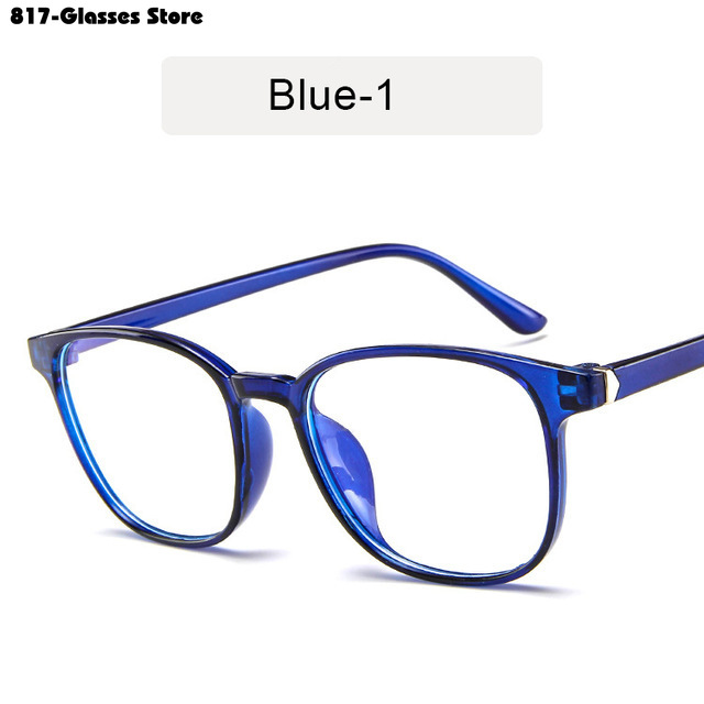 Blaulicht-blockierende Brille, Computerbrille, großer Rahmen, Strahlenschutz für Männer und Frauen