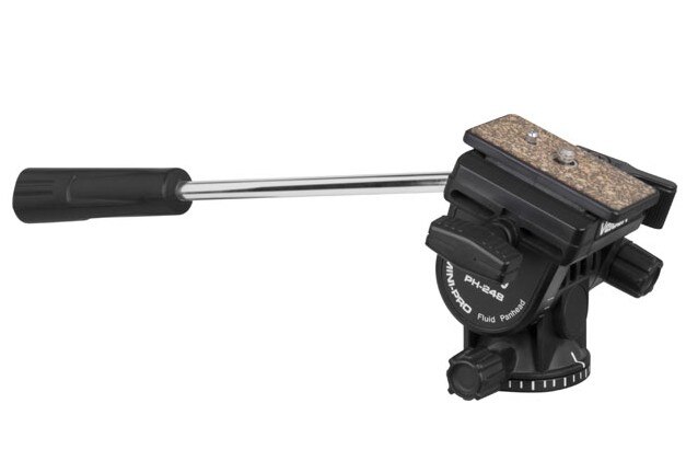 Velbon Tripod PH-248 de 2 líquido DV Video Panhead para trípode