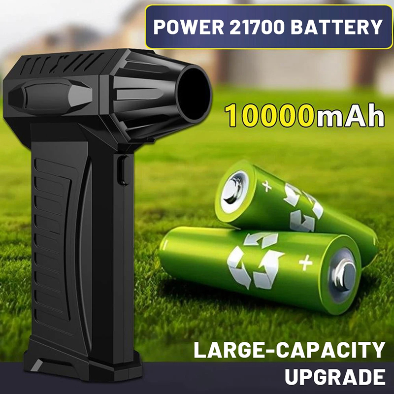 Xiaomi Super Violent Blower 100000RPM Brushless TurboJet Blower Dry 10000mAh Fast Charging Duct Fan 300G Thrust PC Cleaning Tool
