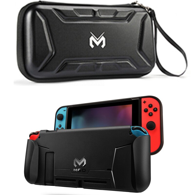 Nintend Switch Accessories Protective Case Guard Cover TPU Shell Docking Handle Grips w/ Card Slot For Nintendos Nintendoswitch: Group 7