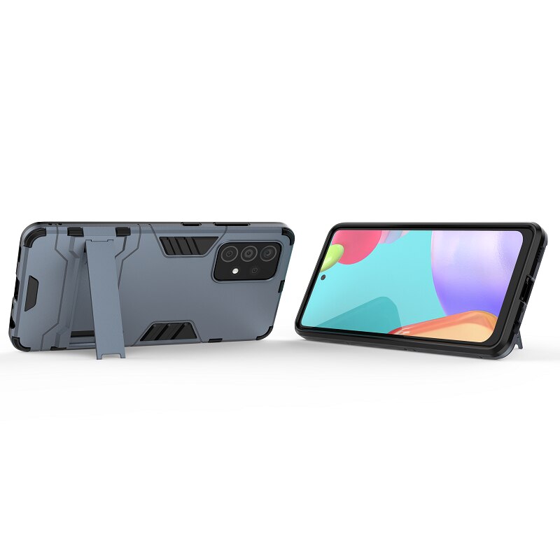 Funda armadura 3D para Samsung Galaxy A52, 5G, SM-A526B, 4G, A525F, A72, 5G, A726B, 4G, A725F, a prueba de golpes