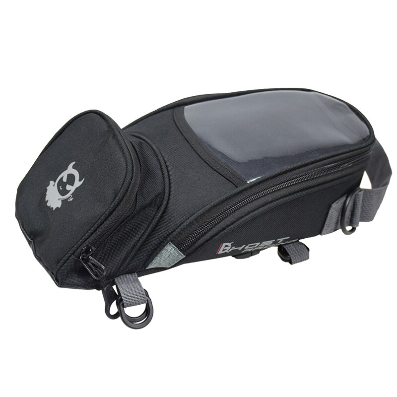 Motorcycle bag mobile phone navigation pack multi - functional small oil tank package magnetic fixed strap