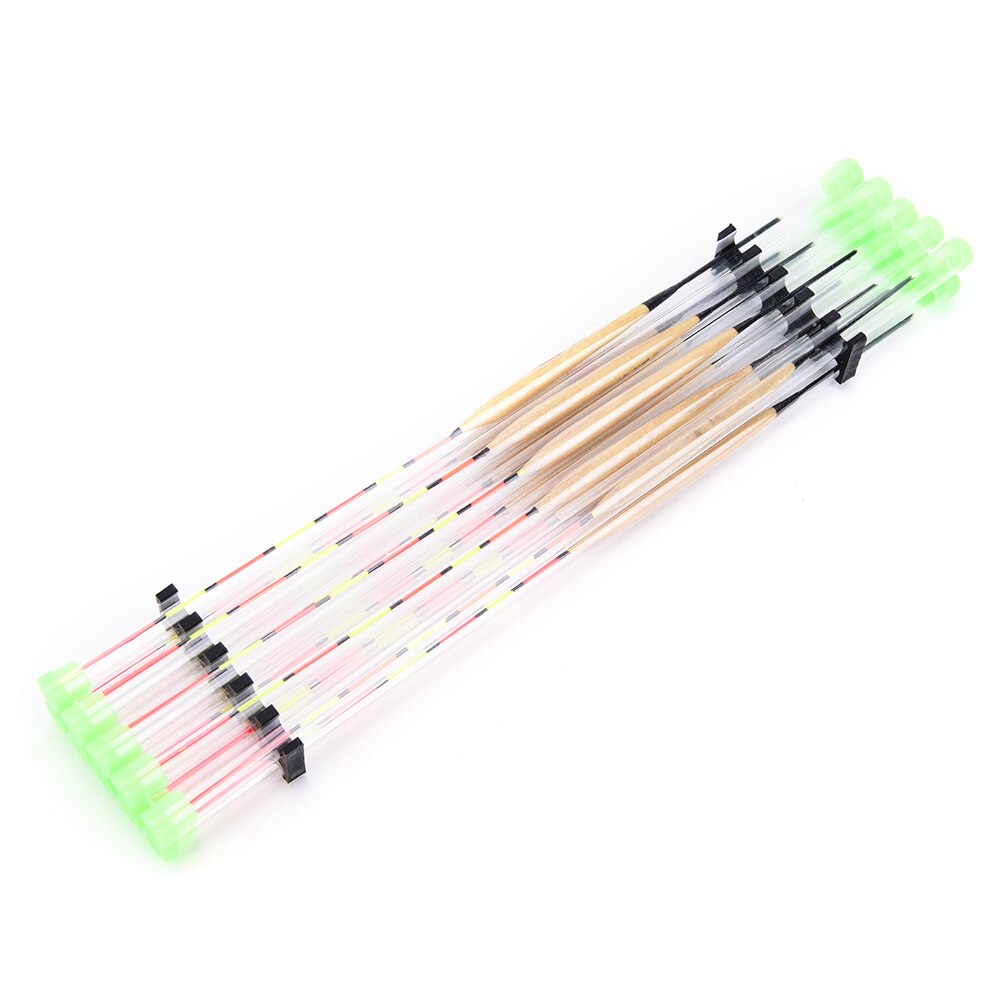 10Pcs/Lots Fish Float Wood Fishing Float Tackle Tools For Fishing Tank Flotteur Peche Float Fishing Tackle Tools