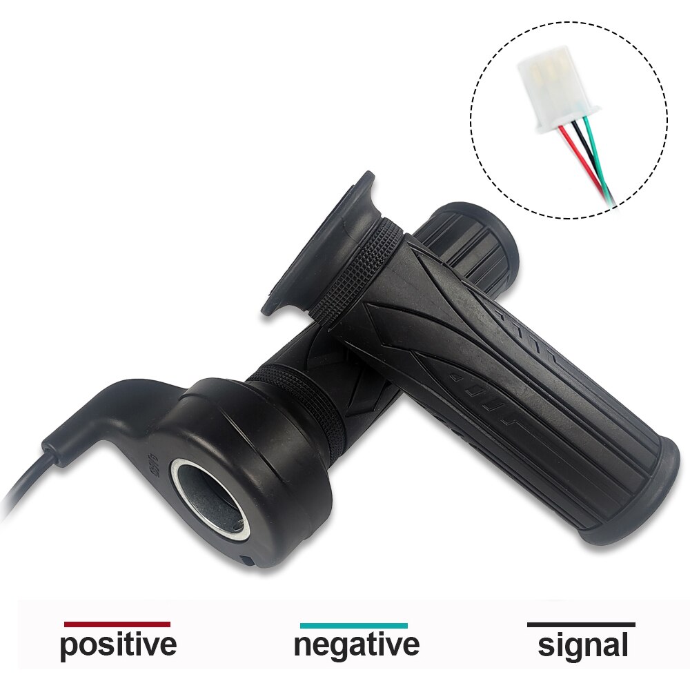 eBike Throttle 12V 24V 36V 48V 52V 60V 72V Right Hand Universal Twist Throttle for Electric Bike / Scooter / E-Bike / Bicycle: Default Title