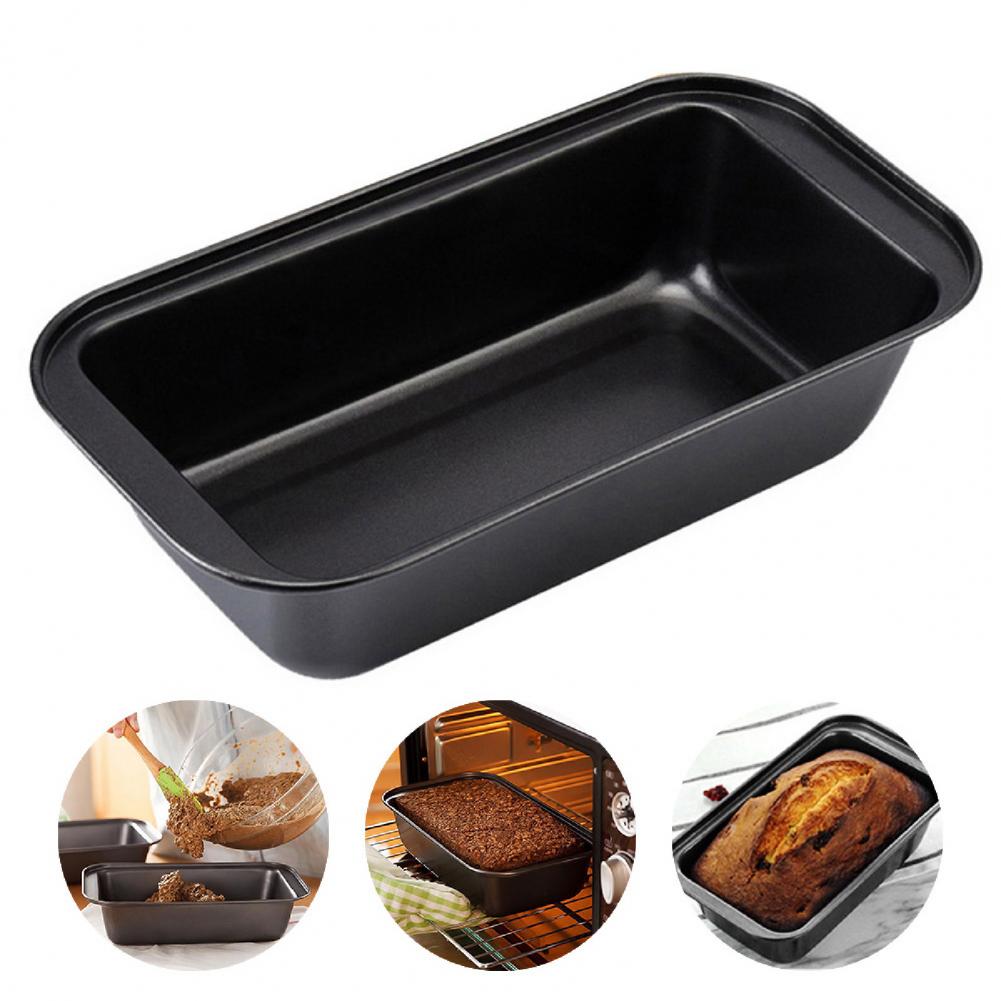 Baking Pan Rectangular Non-stick Toast Mold Carbon Steel Cake Bread Loaf Cheese