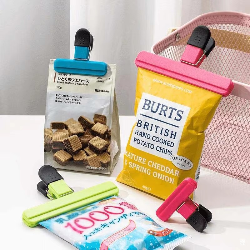 Draagbare Tas Clips Keuken Opslag Voedsel Snack Seal Afdichting Zak Clips Sealer Klem Plastic Gereedschap Keuken Organisatie Accessoires