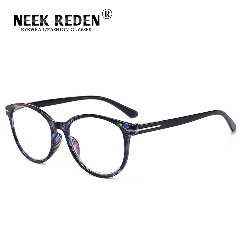 Ronde Dioptrie Leesbril Vrouwen Circulaire Vision Brillen Vergrootglas Mannelijke Recept Brillen Frame Dioptrias +0.5 Tot +4.0