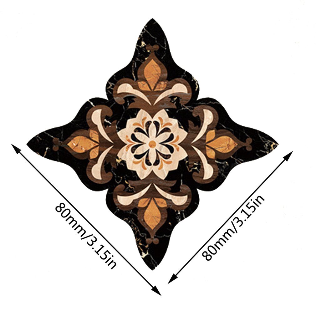 Tile Stickers Self Adhesive Diagonal Sticker Tile Floor Wall Stickers Tile Sticker Bathroom Tiles 3D Decals Home Decor: 12