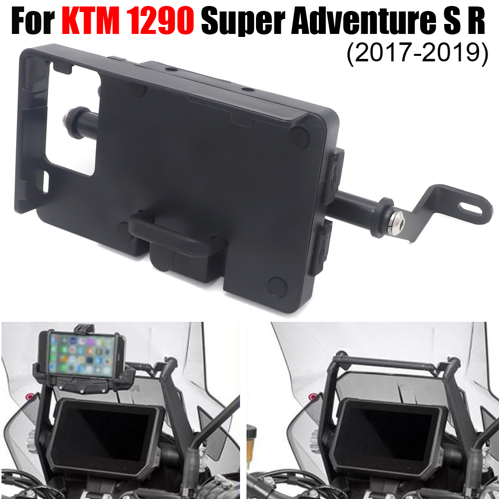 Voor KTM 1290 SUPER ADVENTURE S R GPS/SMART TELEFOON Navigatie beugel
