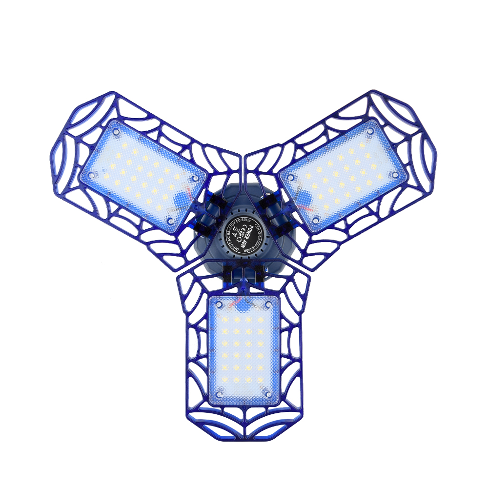 Lâmpada de led ufo e27, luz alta para garagem, 40w, 85-265v, para posto de gasolina, cobertura, oficina, campo de futebol: Azul