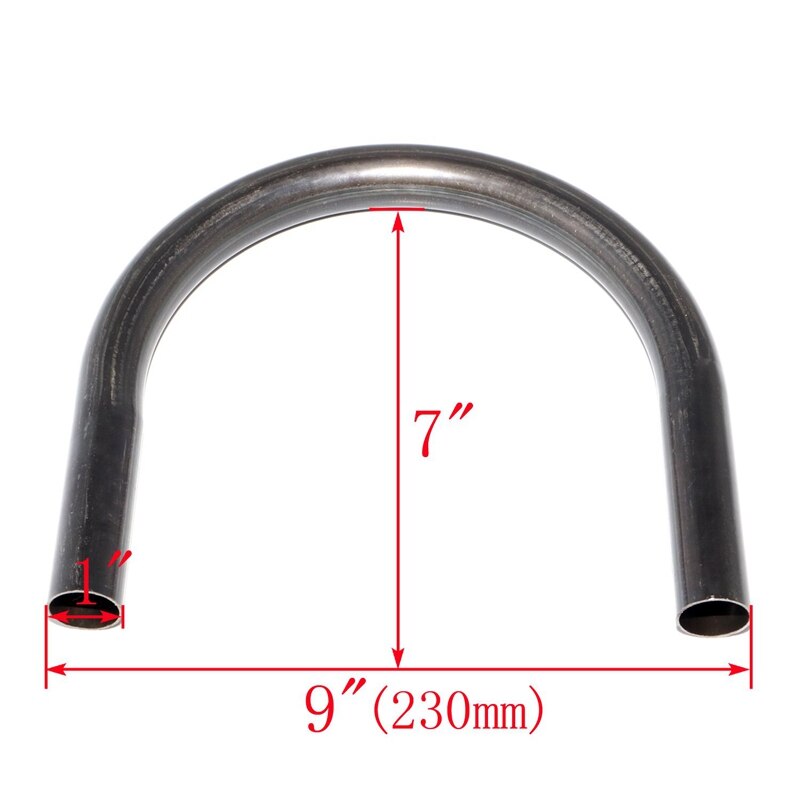 Motorcykel baksäte sätesram monteringsfäste ram slingring monteringsenhet  (230mm rak)