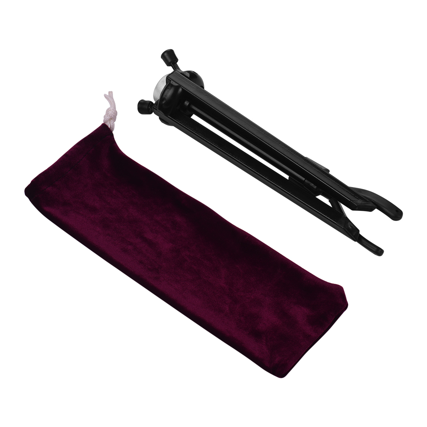 Portable Tenor Saxophone Stand Sax Floor Stand Holder Stainless Steel Foldable with Carry Bag: for tenor sax