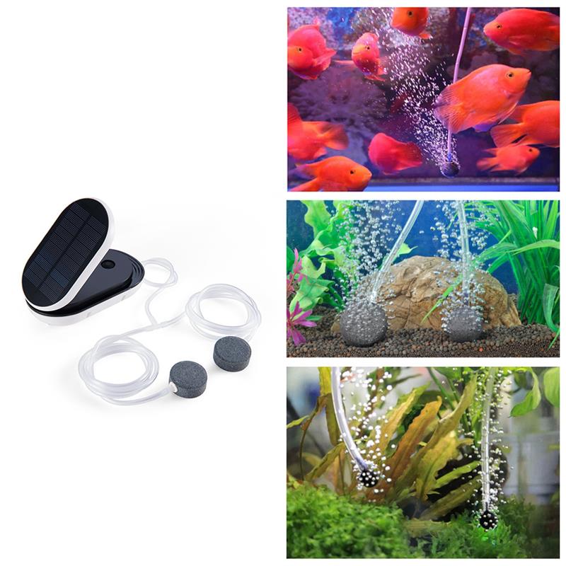 Solar Water Oxygenator Pump With 3 Working Modes Air Pump Oxygenator Fishing Aquarium Pond Pool Air Pump