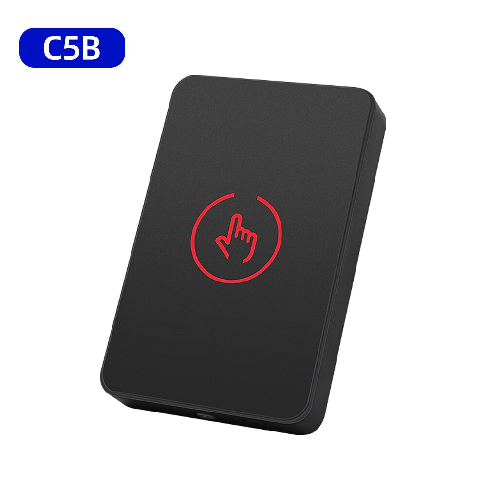 Backlight Push Touch Exit Button Infrared Contactless Door Release Switch for Access Control System With LED Indicator: C5B