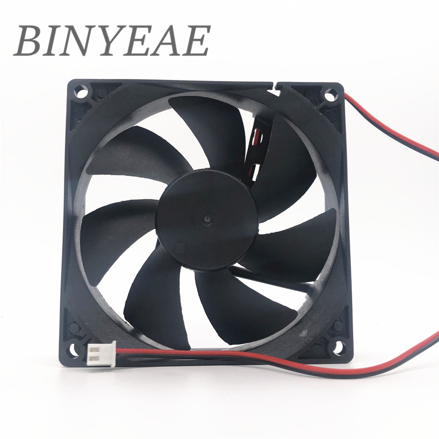 90MM 9cm 9025 9225 ventilador de CPU 90x90x25mm ventilador de refrigeración de caja de computadora DC5V 12V 24V 2 pines