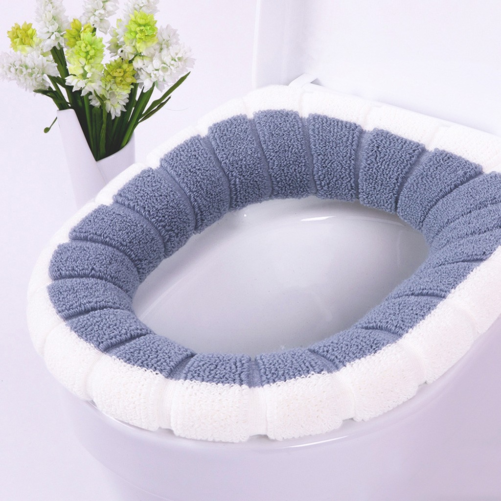 Winter Comfortabele Zachte Verwarmde Wasbare Toilet Seat Mat Set Badkamer Accessoires Interieur Voor Home Decor Closestool Mat