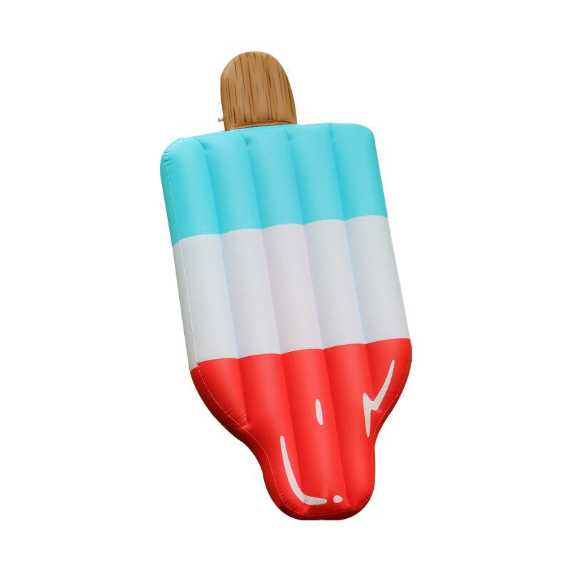 Neue sommer aufblasbare schwimm insel matt, Strand schwimmen Schwimmbad luft matratze bett, Festival Party schwimm spielzeug für Erwachsene freundlicher: Popsicle180X90cm