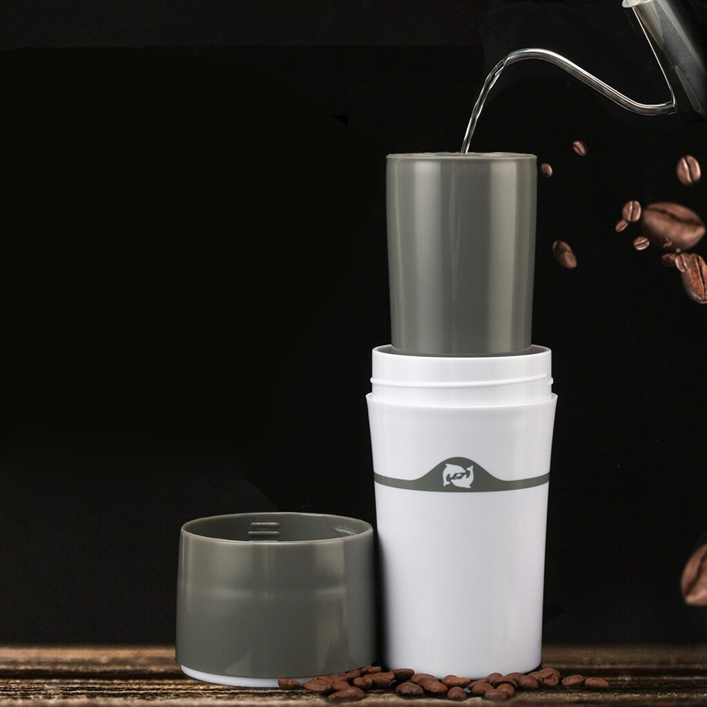1Pc Koffie Maker Draagbare Koffie Hand Drip Tumbler Reizen Koffie Mok Cup