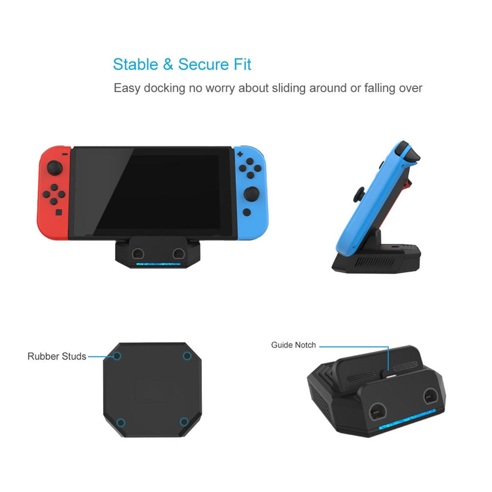 Portable For Nintendo Switch TV Docking Station TV Adapter for GameCube Controller Charging Dock
