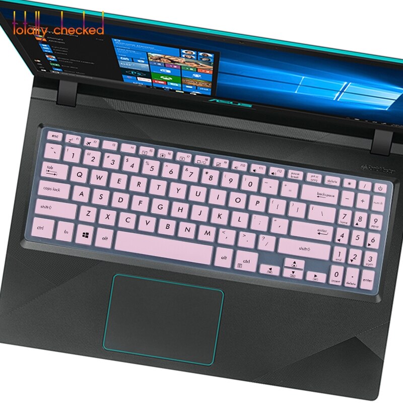 For Asus VivoBook 15 YX560U Y5000 X507 X507U X507UA X507UB X507UD x560ud X560 15.6 inch Laptop Keyboard Cover Skin Protector: pink